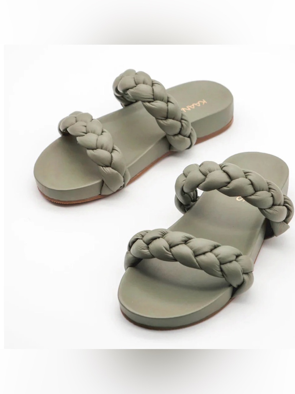 Kaanas Coco Pool Slide - Olive